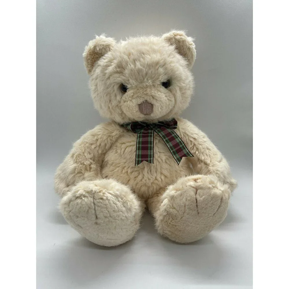 Vintage Eden Toys Cream Tan Teddy Bear Stuffed Animal Plush 13